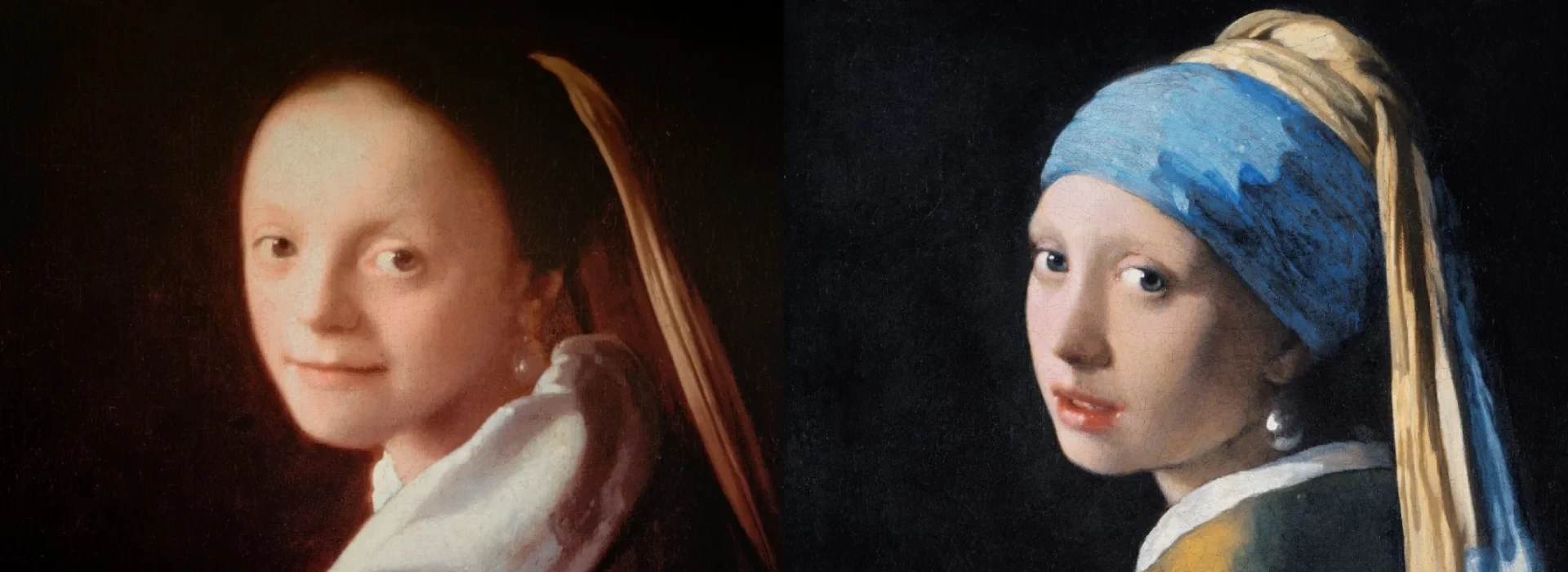 Beauty and the “strange”: Vermeer's ideal diptych